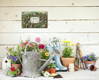 Bestylez Garden Gifts Vintage Gardening Signs Crazy Plant Lady Tin Sign for Home Garden Greenhouse Living Room Bedroom Yard Outdoor Decor 8X12 Inch (3359)