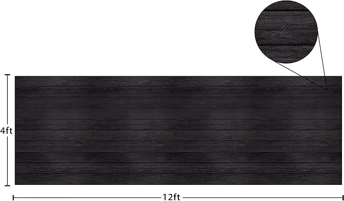 Teacher Created Resources Black Wood Better Than Paper Bulletin Board Roll (TCR77453)