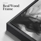 Large Framed Black and White Abstract Wall Art for Living Room, Set of 3 Modern Canvas Prints Paintings Artwork for Walls -Minimalist Pictures for Hallway, Bedroom, Office Wall Decor 24x36 In