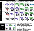 Functional Fitness Pull Up Bands Resistance Bands | Exercise Bands for Working Out | Long Stretch Bands for Exercise, Training Bands, Resistance Bands for Stretching