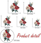 Cardinal Acrylic Suncatcher, Boho Suncatchers for Window Hanging Ornament, Stained Glass Effect Indoor Outdoor Garden Decor for Memorial, Gifts for Mother's Day, Mom, Grandma, Wife, Women