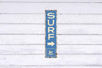 Vintage Surf Beach Nautical Metal Tin Sign 4x16 in Durable Metal Wall Art for Home Bar Cafe & Outdoor Decor