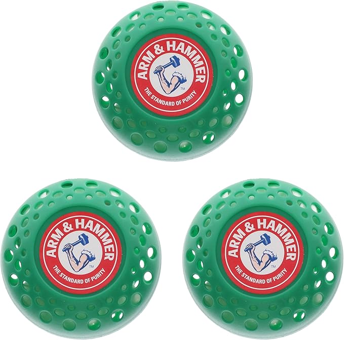 Arm & Hammer OdorBusterz® Odor Eliminator Balls, Forest Pine, 3 Count – Baking Soda Odor Control for Closets, Drawers, Hampers & Small Spaces