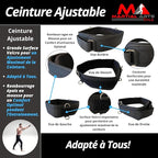 Boxing Resistance Bands for MMA Martial Arts Resistance Training at Home for Punches/Kicks, 150lbs Exercise Bands Full Body Fitness Workout to Enhance Explosive Power/Speed/Agility