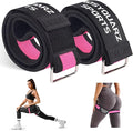 Booty Bands for Working Out, Blood Flow Restriction Bands for Women/Men, Adjustable Velcro Occlusion Resistance Bands BFR Training Bands for Glutes & Hip Building 2 Pack
