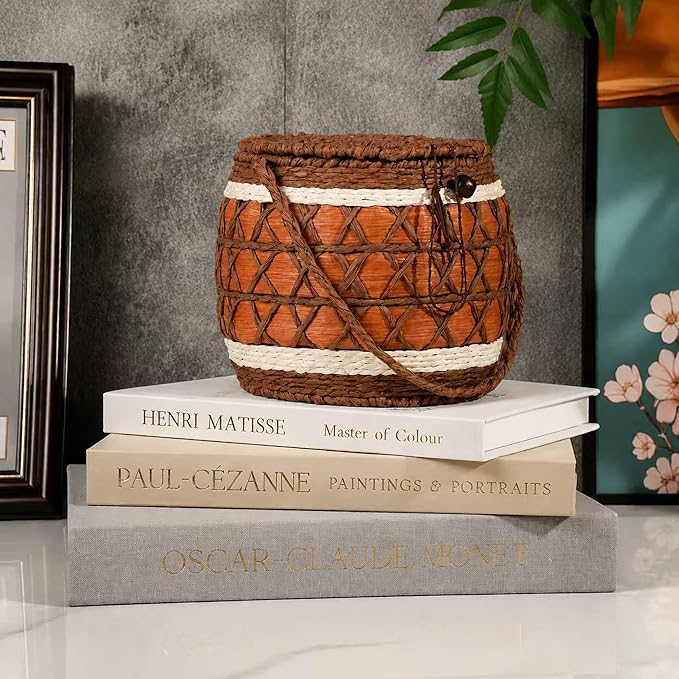 Decorative Books for Home Decor,Set of 3 Aesthetic Faux Books with Storage Box,Linen Fake Books for Coffee Table,Bookshelf & Mantle Decor,Modern Decorative Book Set(grey)