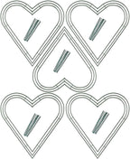 5-Pack 14 Inch Wire Wreath Frame – Heart Metal Wreath Form with Heart Design for DIY Crafts, Floral Projects, and Home Decor – Dark Green Wire Frame for Christmas Holiday & Weddings