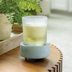 Candle Warmers ETC Beach Glass 2 - in - 1 Fragrance Warmer