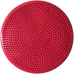 AppleRound Inflated Wobble Cushion with Hand Pump, Air Stability Board (Extra Thick), Core Balance Disc for Adults, Sensory Wiggle Seat for Kids, Flexible Seating for All Age, 13.5in / 34cm Diameter