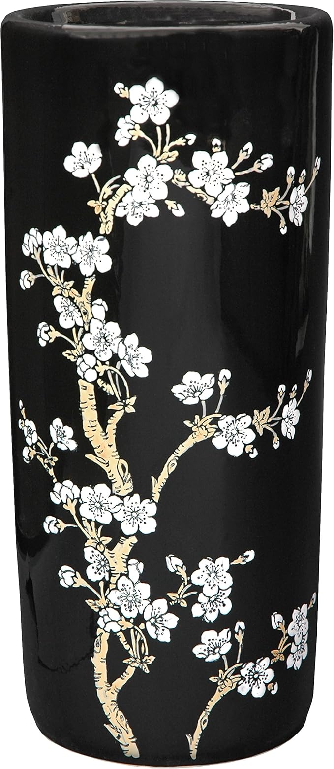 Red Lantern 18" Flower Blossom Umbrella Stand