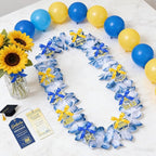 Leis for Graduation 2026, Artificial Flower Wreath with Cards Graduation Lays Gifts, Congrats Grad for High School