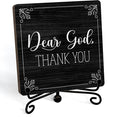 Home Decor, Farmhouse Shelf Decor For Living Room, Boho Aesthetic Table Decorations, Christian Gifts For Women Men, Entryway Tv Stand Fireplace Mantle Coffee Table Decoration (god-16)
