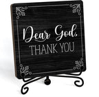 Home Decor, Farmhouse Shelf Decor For Living Room, Boho Aesthetic Table Decorations, Christian Gifts For Women Men, Entryway Tv Stand Fireplace Mantle Coffee Table Decoration (god-16)