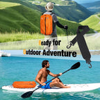 3 Pack Vacuum Bags for Travel with Pump, 3-Size Set Reusable Vacuum Compression Bags for Luggage, Space Saver IP67 Waterproof Vacuum Packing Cubes for Suitcase&Backpack, Orange
