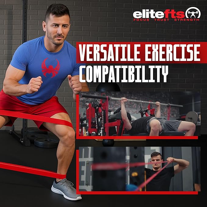 EliteFTS Pro Resistance Band - Boost Core Stability and Flexibility with This Portable, Joint-Friendly Tool
