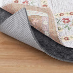 BALEINE Felt Non Slip Rug Pads, Extra Large 1/8" Thick Felt and Rubber Backing, Shock Absorbing Carpet Pad for All Carpets and Hardwood Floors (5x7 Ft)