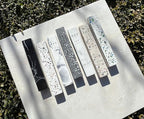 A&S Mezuzot A&S Modern Stone Mezuzah Case Design, Mezuza Cover for Scroll Protection, Easy Peel and Stick Houswarming Gift and Home Blessing (Terrazzo Beige, 6 Inches)