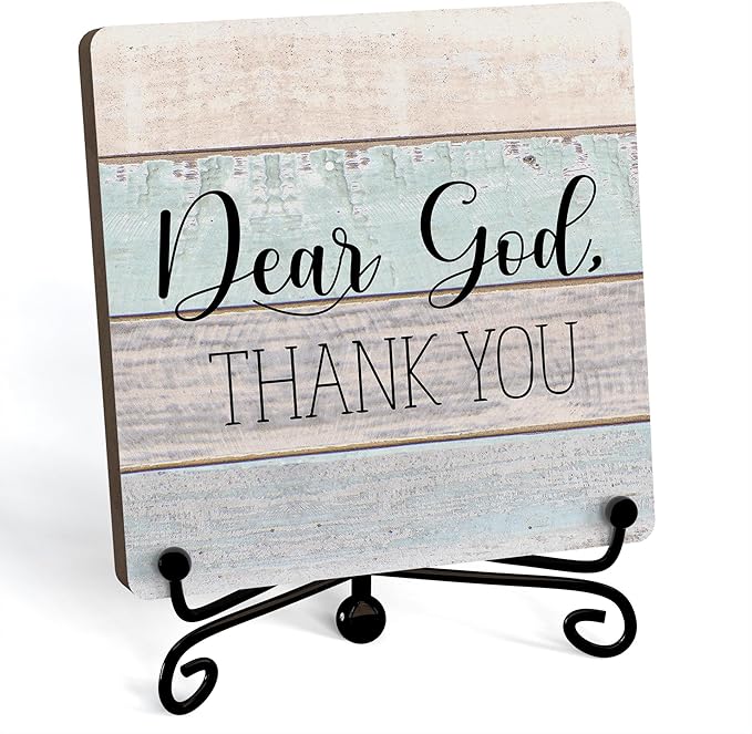 Home Decor, Farmhouse Shelf Decor For Living Room, Boho Aesthetic Table Decorations, Christian Gifts For Women Men, Entryway Tv Stand Fireplace Mantle Coffee Table Decoration (god-22)