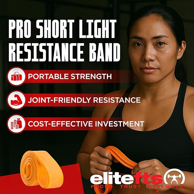 EliteFTS Pro Resistance Band - Boost Core Stability and Flexibility with This Portable, Joint-Friendly Tool