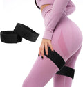 BFR Occlusion Bands for Women Glutes Blood Flow Restriction Bands Best Fabric Resistance Band Adjustable Bundle Booty Band for Exercising Legs Butt Hip Building Workouts Squat Butt Thigh Fitness