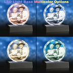 3D Crystal Photo, Personalized Gifts for Women, Wife, Her, Him, Men, Husband,Custom Photo Gifts,Personalized Mother's Day Birthday, Anniversary, Memorial Gift