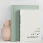 KIBAGA Beautiful Bathroom Decor Books – Set of 2 Modern Books for Your Bath Shelf - Funny Sage Green Restroom Decor and Accessories to Add Charm and Humor to Your Space