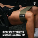 Hip Bands for Booty Workouts | Non Slip Fabric Band Set with 3 Levels - Resistance Bands for Legs & Hip - for Men & Women