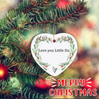 Jocidea Sister Keepsake Ornament - Thinking of You Gift for Sister's Birthday or Xmas