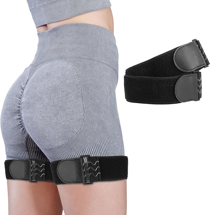 2 Pcs Occlusion Bands BFR Bundle Booty Bands Adjustable Best Fabric Resistance Bands Glutes Hip Building Blood Flow Restriction Bands for Women Exercising Butt Squat Thigh Fitness Legs Hip Building