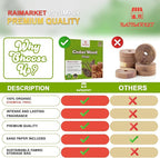Cedar Blocks for Clothes Storage - Raimarket 30 Pack Cedar Rings - 100% Natural Aromatic Cedar Wood Chips for Closets, Wardrobe, Drawers & Shelves - Scented Wardrobe Freshener- Moisture Absorption