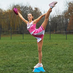 Stunt Trainer Stand for Cheerleading | Portable Cheer Balance Trainer | Stunting Flyer Practice Platform | Lightweight Gymnastics Balance Block | Cheerleading Equipment for Safe Skill Training
