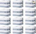 TAILI 12 Pack Vacuum Storage Bags, Space Saver Bags, Jumbo Cube 31x40x15 Inch, Extra Large Vacuum Seal Bags for Comforters, Blankets, Bedding, Clothing, Space Saving Closet Organization, Cream