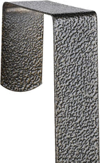 Sattiyrch 12" Wreath Hanger for Front Door,Steel Over The Door Hanger Hook,Wreath Door Hanger(Textured Bronze, 2)