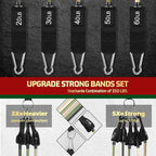 VEICK Resistance Bands, Exercise Bands, Workout Bands, Resistance Bands for Working Out with Handles for Men and Women, Exercising Bands for Fitness Weights Work Out at Home