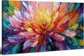 Abstract Lotus Wall Art Zen Wall Decor Large Colorful Lotus Flower Pictures for Bedroom Yoga Spa Room Abstract Blossom Floral Canvas Prints Meditation Artwork for Living Room Home Decorations 24x48"