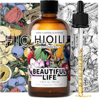 HIQILI Beautiful Life Diffuser Oil, Water Soluble Fragrance Oil for Home, Relaxing Floral Scent for Ultrasonic & Reed Diffusers - 3.38 Fl Oz