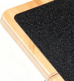 Slant Board for Calf Stretching - Wooden Pilates Incline Balance Wedge | Non-Slip Ankle Exercise Block, Adjustable Angle for Home or Gym Leg, Heel, and Ankle Stretching, for Daily Fitness, Reh