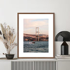 24x30 Picture Frame 3 Pack - Brown Poster Frame Display Pictures 18x24 with Mat or 24 x 30 Without Mat for Wall Hanging Horizontal and Vertical