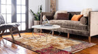 Unique Loom Barista Collection Area Rug - Arusha (4' 1" x 6' 1" Rectangle, Beige/ Black)