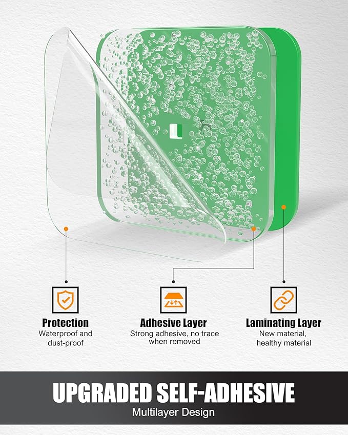 Multi-Purpose Hat Organizer (4-Pack), Strong Adhesive Hat Hooks for Wall, Two Mounting Options, Green