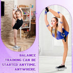 Cheer Flyer Stand Training Board, Cheerleading Balance Trainer for Flyer Practice, Non Slip Cheer Training Equipment for Gym or Home(White)