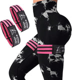 BFR Occlusion Bands for Women Glutes,Blood Flow Restriction Bands for Legs, Butt & Hip Building, Workouts, Best Fabric Resistance Bands for Squat Butt & Thigh