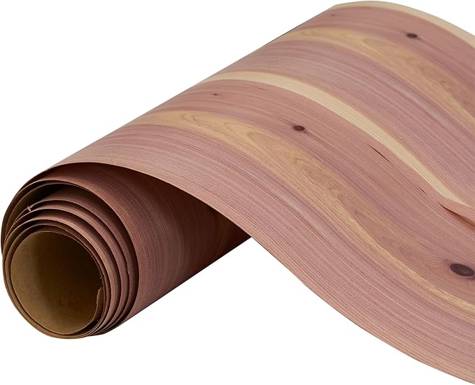 Household Essentials Cedar Drawer and Closet Shelf Liner | 6-Feet by 10-Inch | Brown, (Pack of 6)