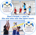 Handmade Collectible Volleyball - Thank You Gift for Coach,Volleyball Coach Appreciation Gift,Team Gifts from Players,InspirationalSports Decor & Memory Keepsake for Volleyballs Lovers
