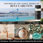 Scentia Hotel Diffuser Oil Inspired by 5-Star Hotel Scent - 50 mL 1.69 fl oz - Essential Oil Blend Botanical Jasmine, Bergamot & Fresh Marine Notes Aromatherapy Diffusers - Coastal