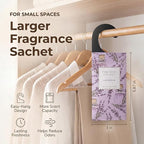 ROSE COTTAGE Large 12 Packs Lavender Hanging Closet Deodorizer Air Freshener Long Lasting Scented Sachets Smell Goods for House