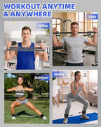 Resistance Bands Set – Resistance Band and Adjustable Ankle Exercise Bands with Cuffs Great Equipment for Training