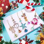 5Pcs Hanging Ornaments for Christmas Tree Mix Color Christmas Decor Set Thanksgiving Xmas Wedding Party Gifts Crystal Suncatchers Indoor Home Decor