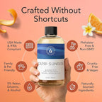Aroma Country Capri Sunrise Diffuser Oil - Volcano Inspired - Luxury Essential Oils for Diffuser Refill & Air Freshener Room Spray, Long-Lasting, Natural Home Fragrance for Scent Machines (4 Fl oz)