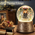 Thenshop Graduation Snow Globe Graduation Gift She Believed She Could Congratulations Inspirational Gift for Her Women College Graduates